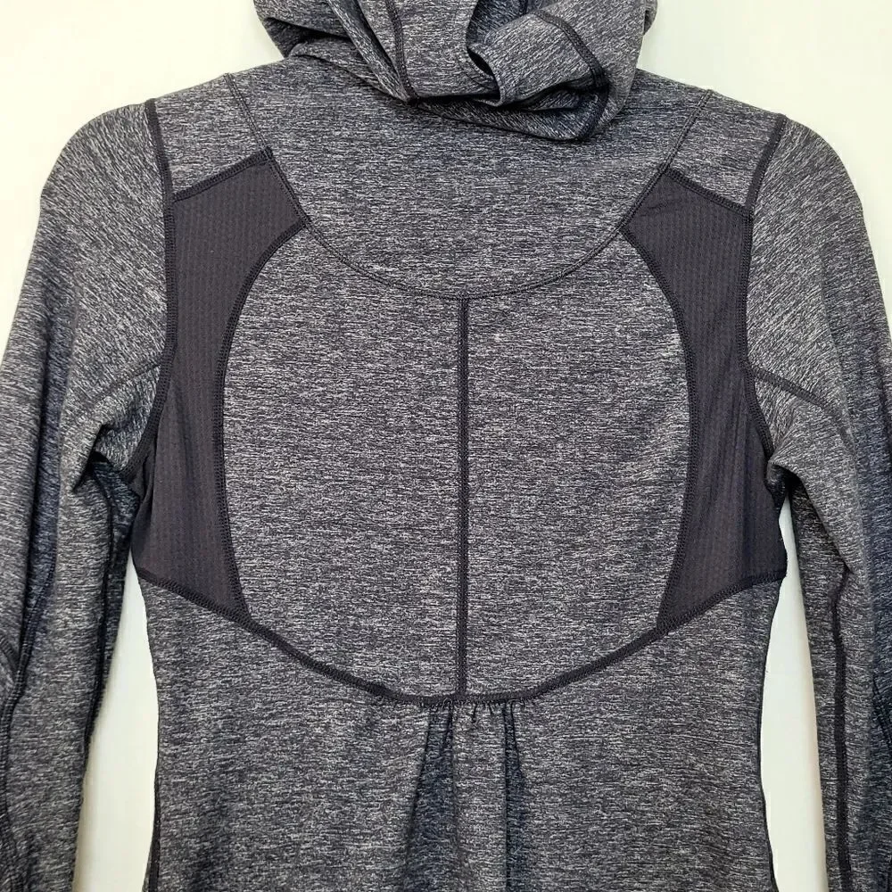 Lululemon Run‎ Resolution 1/4 Zip Pullover Hoodie Size 4
